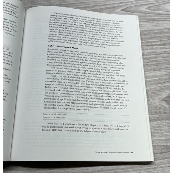 The Book of VMWare Workstation Complete Guide Brian Ward 2002 - Picture 10 of 11